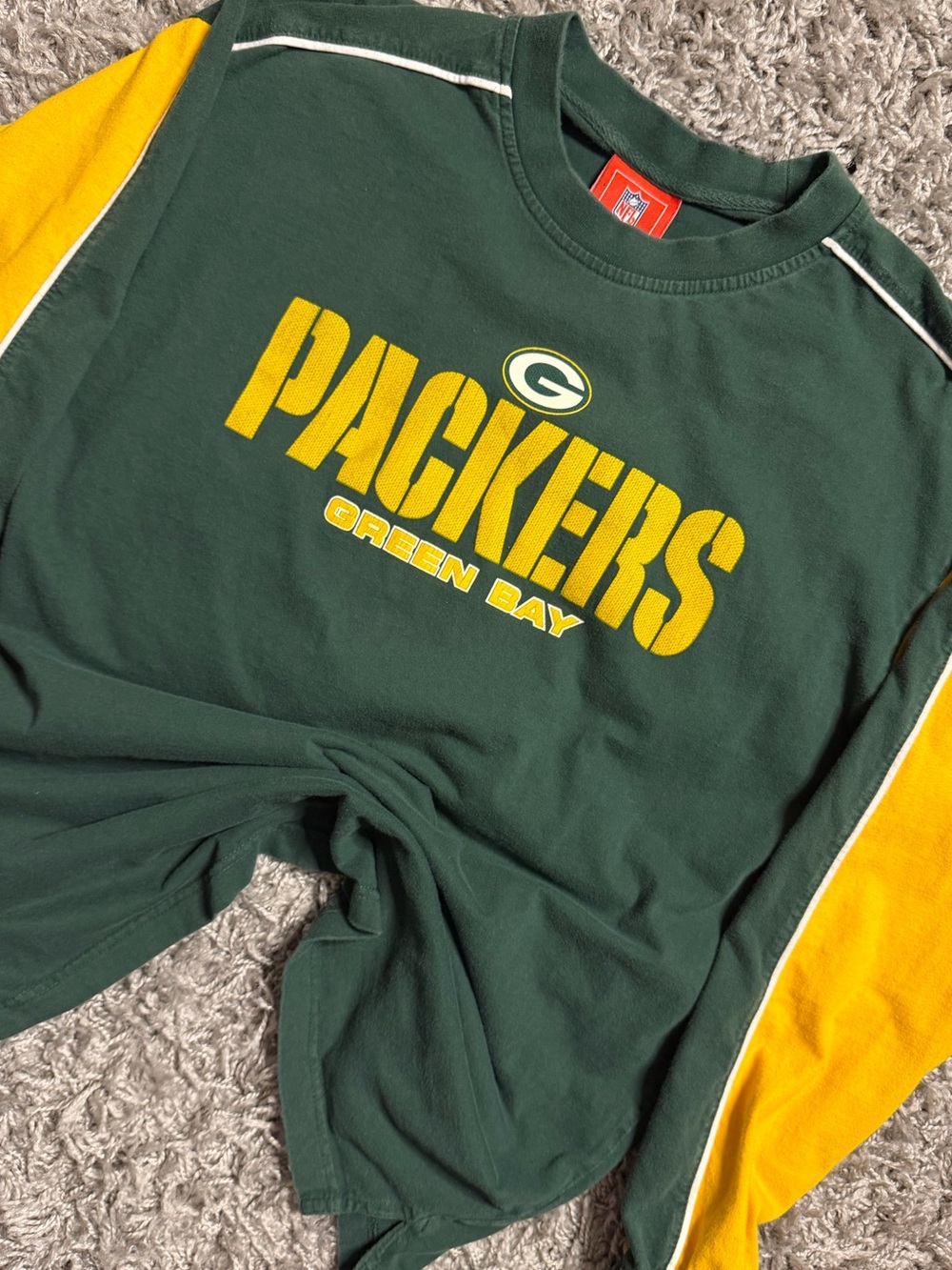 Vintage Green Bay Packers Long Sleeve Shirt